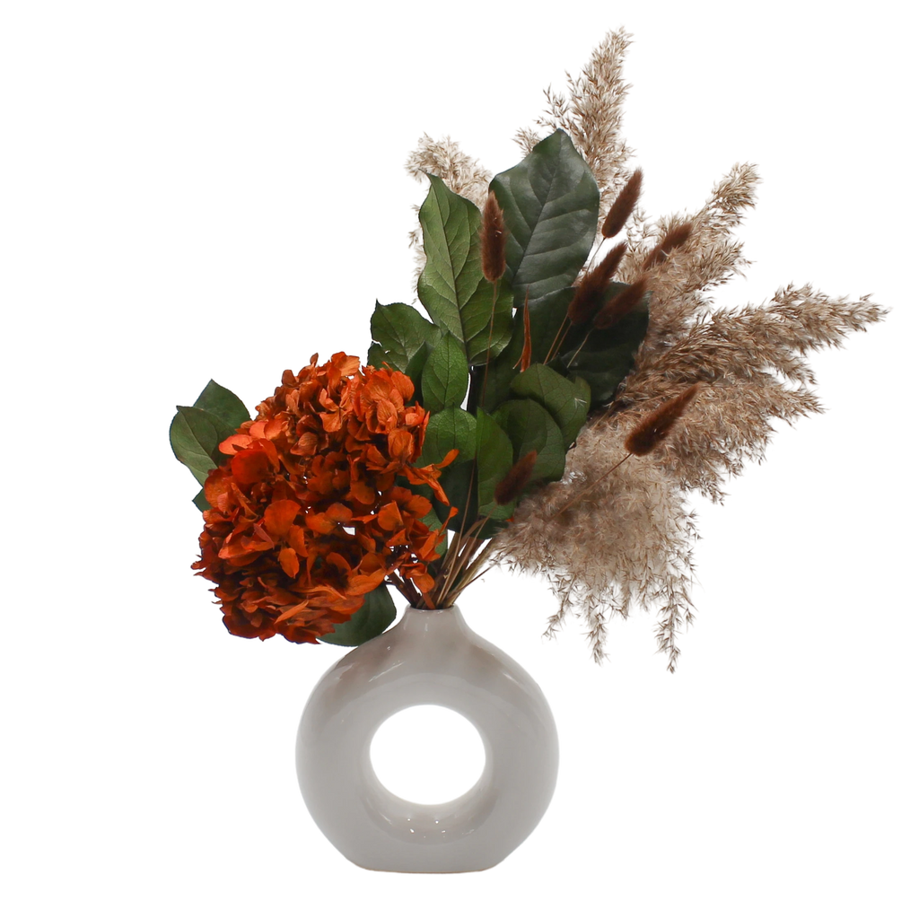 Savannah Bouquet in Doughnut Vase Magic Flower Company