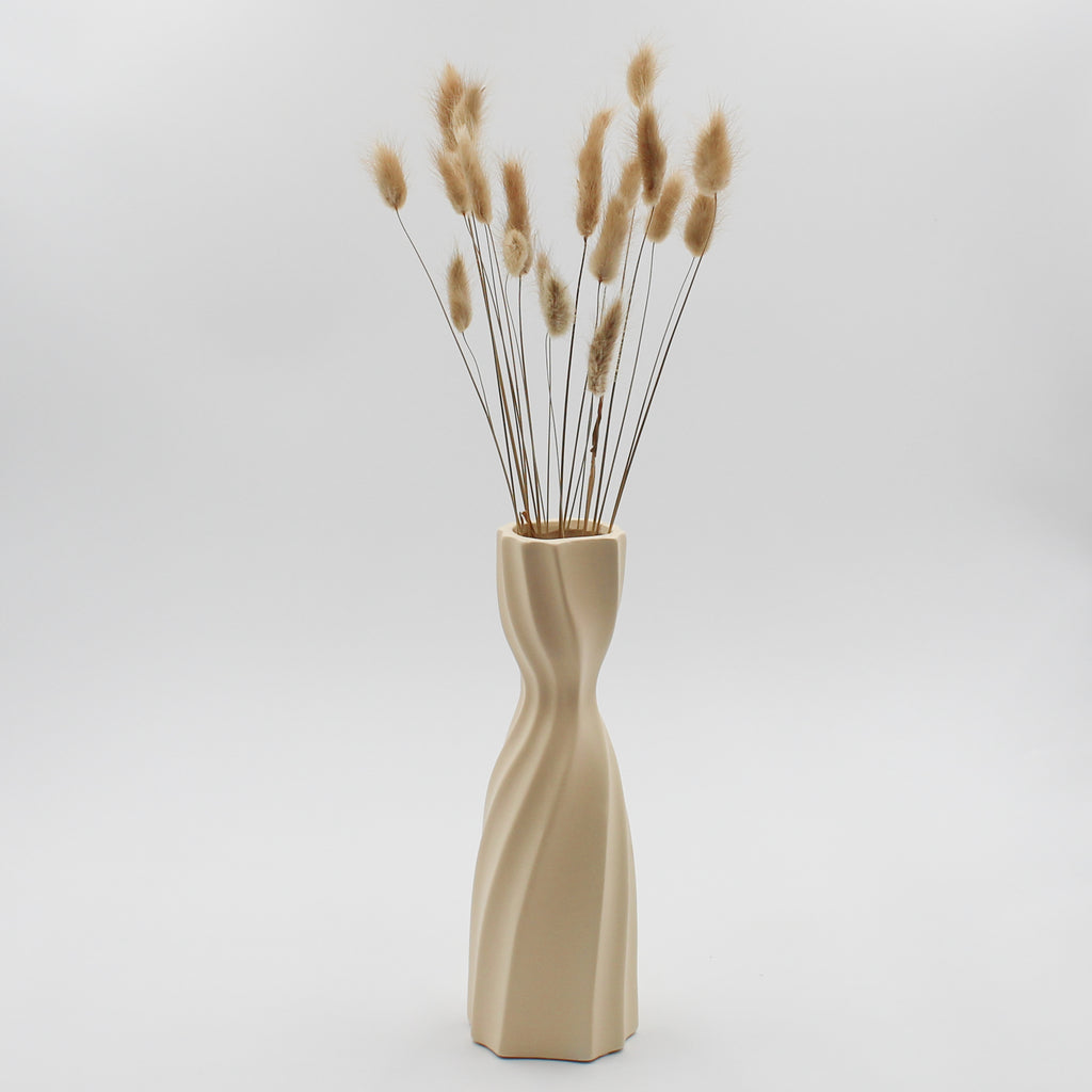 Bunny Tails in Cream Vase Magic Flower Company