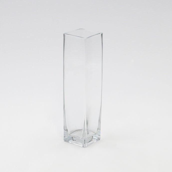 Square Glass Bud Vase