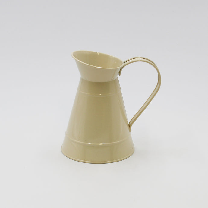 Cream Zinc Jug