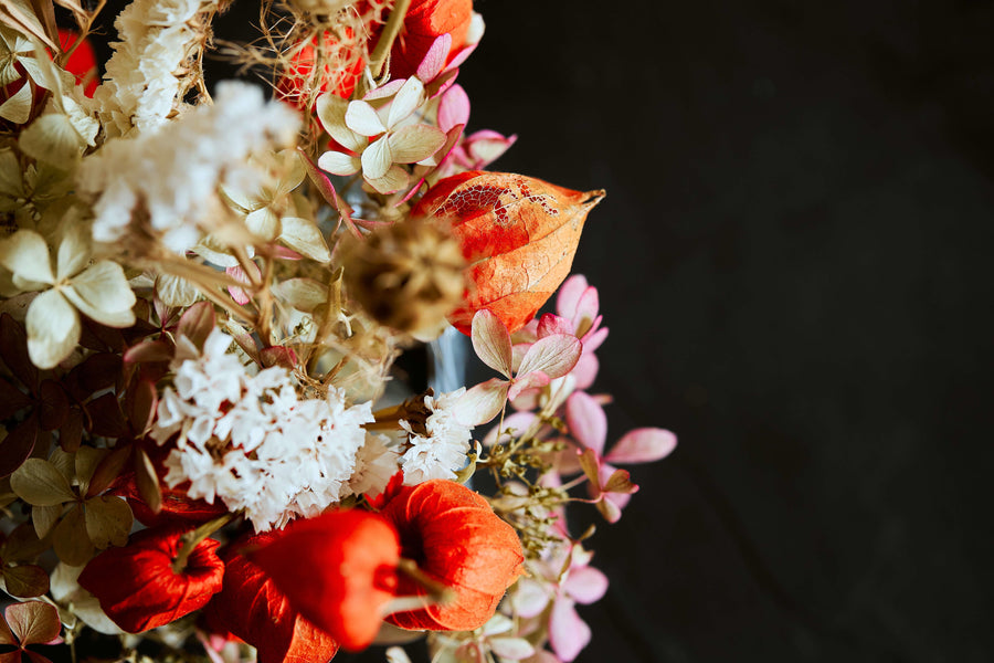 Transition Into Autumn with Preserved Flowers