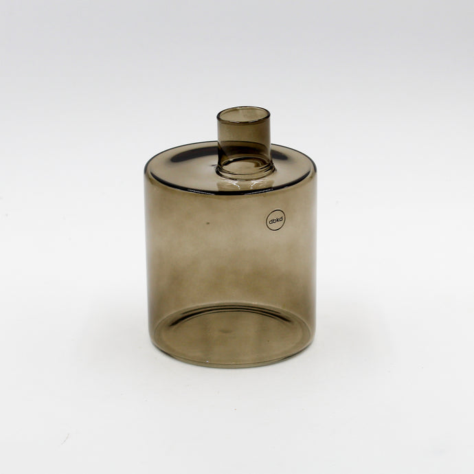 DBKD Glass Pipe Vase - Clear or Brown