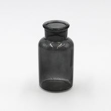Charcoal Glass Vase