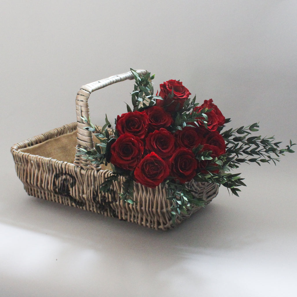 1 Year Subscription - Magic Rose and Foliage Bouquet (Delivered Quarte ...